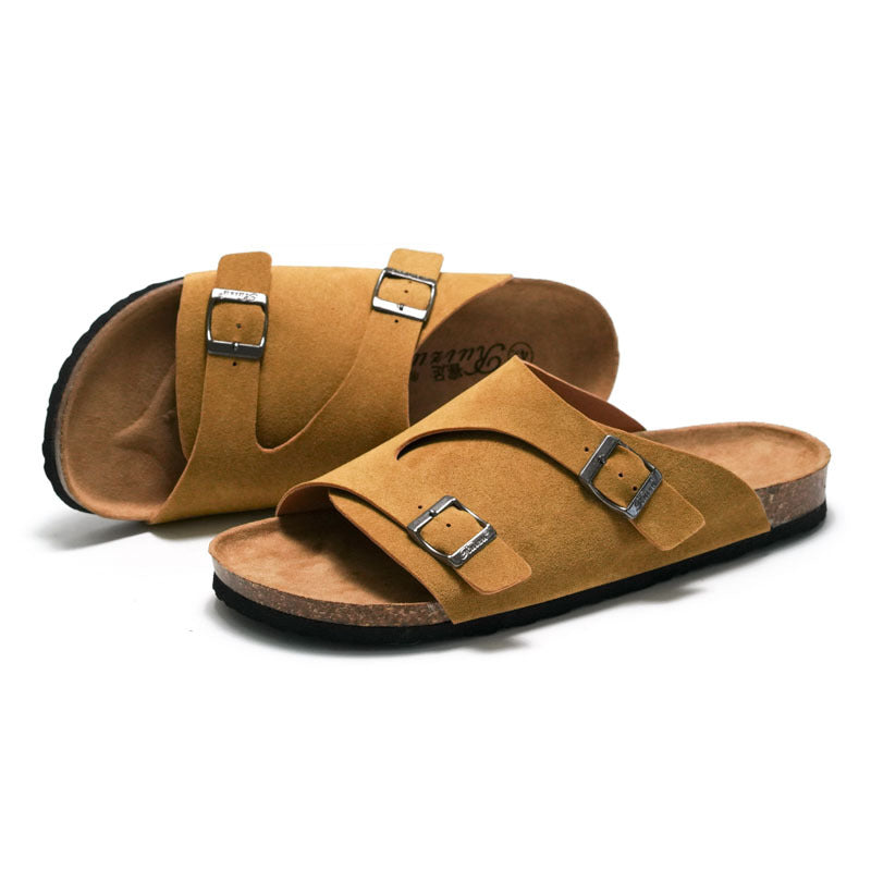 Ladies Cork Sandals For Outer Wear