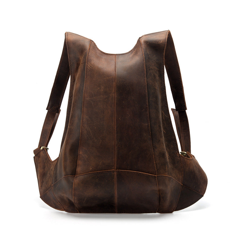 European And American Simple Leather Shoulder Bag